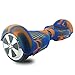 Fbsport 6.5inch Silicone Scratch Protector Cover Case For 2 Wheels Self Balancing Electric Scooter (Blue/Orange)