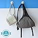 Suction Cup Hooks Wall Hooks - Damage Free (No Drilling, No Screws, No Holes, No Glue) - Perfect for Hanging Your Bags, Cloths, Towels, Kitchen Tools, Bathroom Accessories - 4 Pack