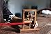 SiamMandalay Foucault's Pendulum: Classic Wood Disentanglement Puzzle - Handmade & Organic Traditional Wooden Educational Game for Adults from with SM Gift Box(Pictured)