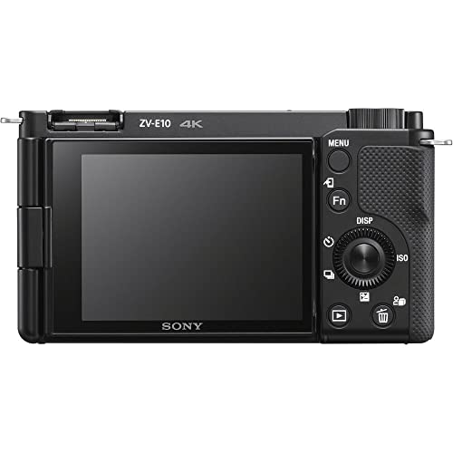 Sony ZVE10 Mirrorless Camera with 1650mm Lens (Black) (ILCZVE10L/B