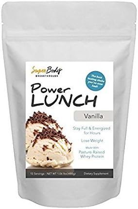 2 Pack (30 Svgs) Vanilla Whey Protein Meal Replacement PowerLunch