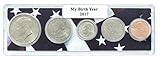 2017-5 Coin Birth Year Set in American Flag Holder Uncirculated