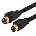 Cmple - S-Video Cable Gold-Plated (SVHS) 4-PIN SVideo Cord - 100 Feet