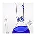 New Arrical 12 '' Tall 18.8mm Glass Filter Cup Pipes (Blue)