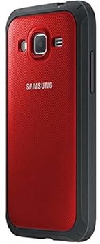 Samsung Original Core Prime Robuste Schutzhülle Case Cover - Rot