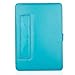 MOSISO PU Leather Case Compatible with MacBook 12 inch Case A1534 with Retina Display 2017 2016 2015 Release, Book Folio Protective Stand Cover Sleeve, Blue