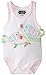 Mud Pie Girls' Baby-Newborn Little Chick Crawler, White, 6-9 Months