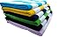 Lara Cabana 100% Turkish Cotton Beach Towel Pool Spa Bath by Corner4Shop (Black/White Striped)