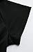 Chuanqi Womens Sexy Button Down Short Sleeves Shirts Summer Low Cut Tops Black Medium