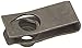 Hard-to-Find Fastener 014973226473 Extruded U Nuts, 6mm Long, Piece-10