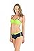 LOUISE MAELYS Sport Athletic Bikini Swimsuit 2pcs Short Bottom Women Swimwear