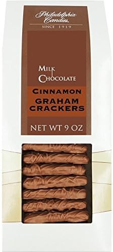 Philadelphia Candies Cinnamon Graham Crackers, Milk Chocolate Covered 9 Ounce Gift Bag