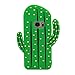 Galaxy S7 Case, MC Fashion Cute 3D Vivid Cactus Prickly Pear Plant Soft Protective Silicone Phone Case for Samsung Galaxy S7 (Cactus)