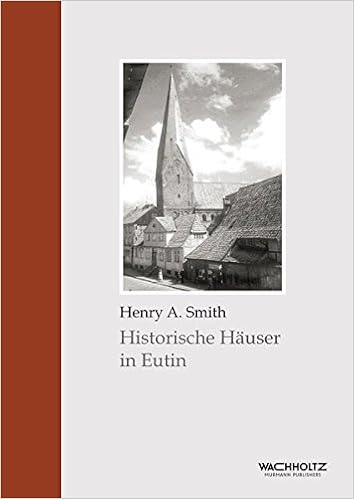Historische Hauser In Eutin Amazon De Henry A Smith Bucher