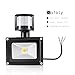 Warmoon LED Motion Sensor Flood Light, 10W Warm White, 3200K, 900lm, Waterproof Security Lights with PIR for Home,Garden,Garage etc.