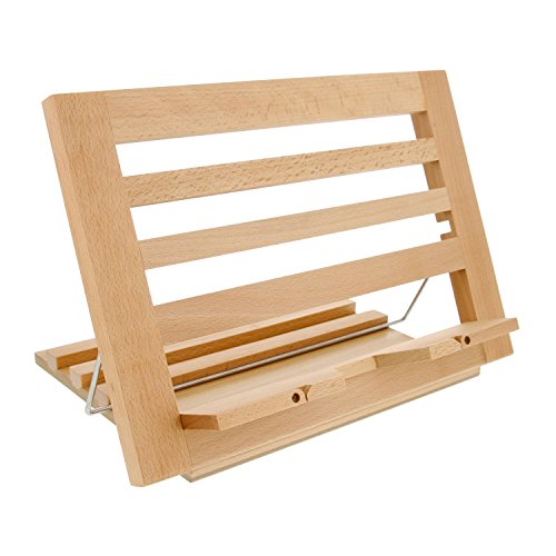 Us art supply extra-large wooden bookrack table easel &…