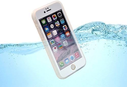 Beyda 2017 NEW Waterproof Cell Phone Carrying Cases for iPhone6Plus/6S Plus.Touch to Answer the Phone or Take Photos under Water,Dustproof,Drop Proof,Outdoor Best Partner(White-IPhone6Plus/6S Plus)