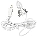 Darice 6402 Accessory Cord with 1 Lights, 6-Feet, White (6)