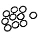 uxcell 19mm x 12mm x 3.5mm Black Rubber O Ring Oil Seal Gaskets 10 Pcs