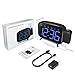 ELEHOT Projection Alarm Clock Digital Alarm LED Display Portable for Charging Large Digital Light with FM Radio Alarm & Snooze