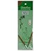 ChiaoGoo Circular 12 inch (30cm) Bamboo Dark Patina Knitting Needle Size US 9 (5.5mm) 2012-9