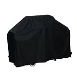Easehold BBQ Gas Grill Covers Outdoor Waterproof All Weather Shelter 67x24x46 Inch Black