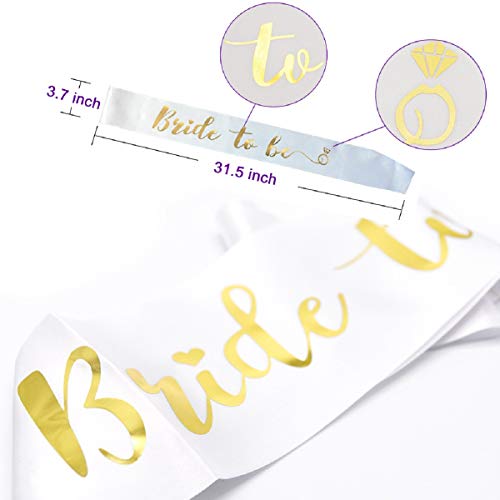image for Rotu Bachelorette Party Decorations Bridal Shower Supplies Bride to Be