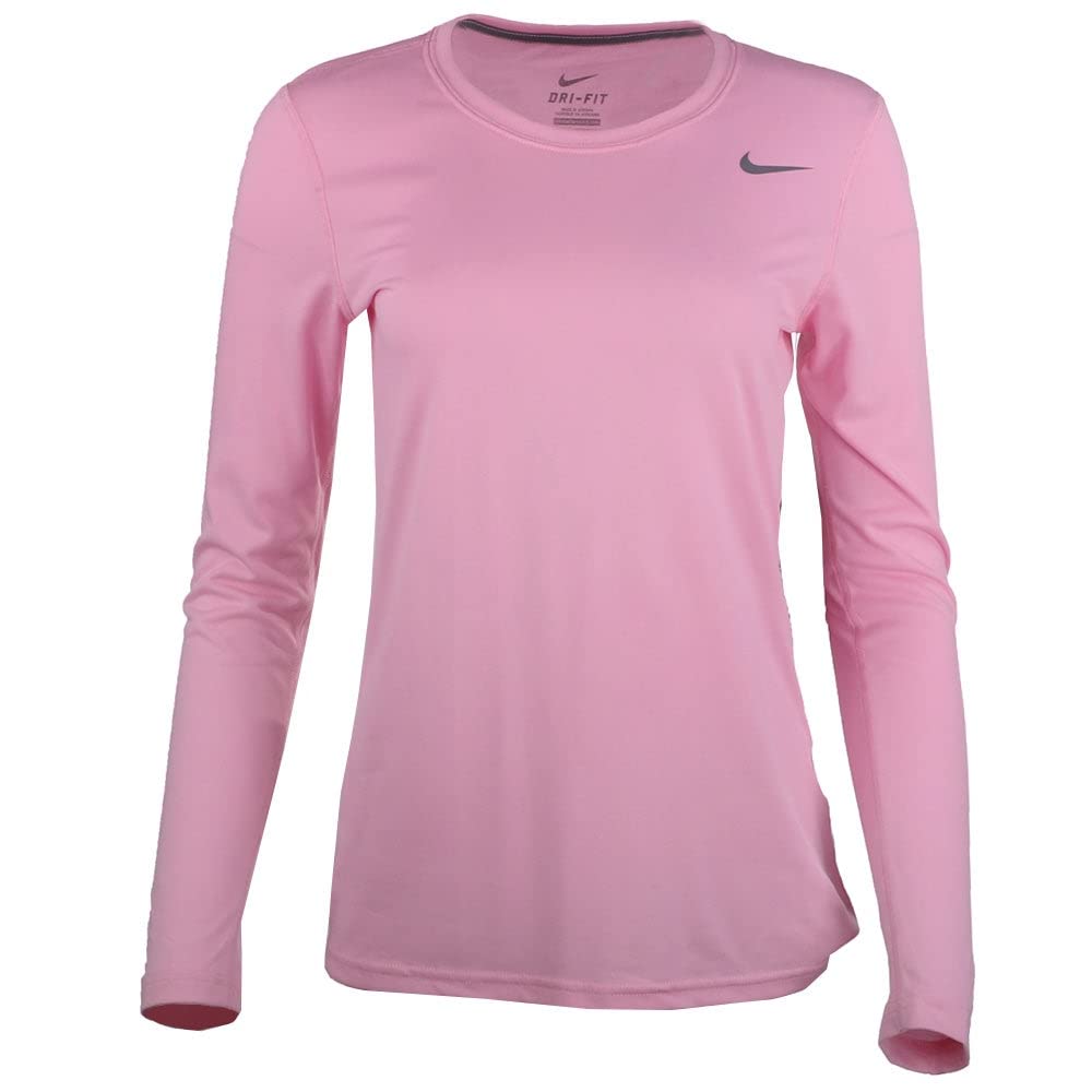 Pink Nike Dry Women's Legend Training Long Sleeve Shirt Nike