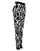 Bentibo Women's Stylish Multi Pattern Printed Jogger Leggings Harem Pants Renaissance XL