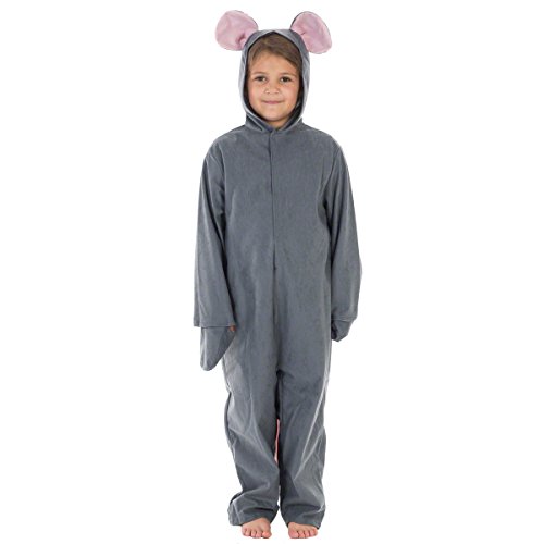 Grey Mouse Costume for Kids 3-5 Years