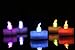 Homemory Colorful Christmas Tea Lights, Flameless Flickering LED Tealights, Pack of 12, 7 Colors Flashing Cycle Candles Light for Christmas Decoration, Party, Festival Celebration