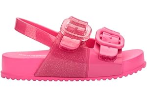 mini melissa Cozy Jelly Sandals for Babies & Toddlers - Summer Sandal w/Adjustable Back Strap, Jelly Shoes for Girls & Boys