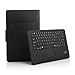 POWERADD Microsoft Surface Pro 2 / Surface 2 / Surface Pro/Surface RT Keyboard Case, Slim Bluetooth Keyboard with Touchpad and Leather Folio Smart Case for 10.6-inch Windows 8/Android Tablet - Black