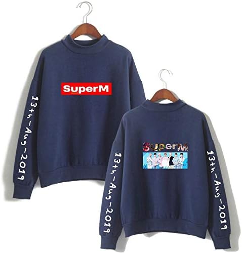 SuperM Lee Tae-min Lucas Baekhyun Taeyong Mark Lee Kai Ten New Team Harajuku Kpop Hoodies Sweatshirt Hooded 2081