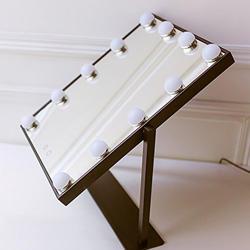 image for GeekHouse Geek-House Tabletops Lighted Makeup Mirror Hollywood Style w