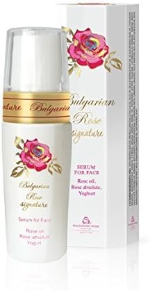 Natural Rose Serum for Face 1.2 Oz/ 35 ml Restore Skin's Elasticity, Boost Collagen Production, Optimize Hydration Natural Rose Oil, Rose Absolute, Yoghurt, Collagen, Argan Oil, Olive Oil, Pea Extract