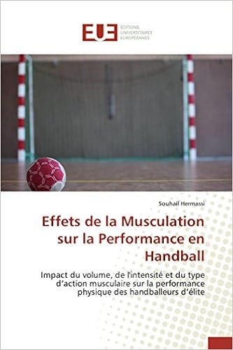 Amazon Fr Effets De La Musculation Sur La Performance En Handball Hermassi S Livres