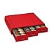 Mind Reader Single Serve Coffee Pod Organizer with 3 Drawers, 36 Pod Capacity, Countertop, 13.5