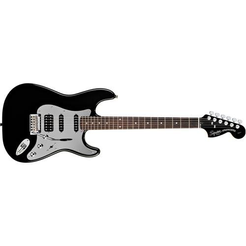 Squier by Fender Standard Stratocaster Electric Guitar HSS Special Edition - Black - Rosewood Fingerboard