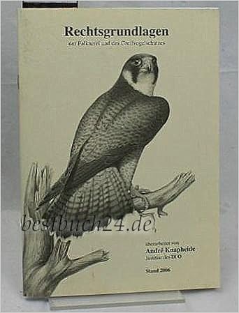 Falknerei Der Leitfaden Fur Prufung Und Praxis Amazon De Kluh Peter N Schoneberg Horst Adelhoch Johann Bucher