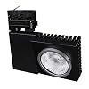 elumico LED Tracklight/railspot 36W, neutraal wit (4.200K), stralingshoek: 60°, kleur: Zwart, Lm: 2700Lm, Ra> 80 CE/RoHs…