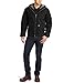Dickies Men's Big-Tall Sanded Sherpa Lined Hooded Jacket, Black, Large