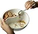 Obol - The Original Never Soggy Cereal Bowl With The Spiral Slide Design 'n Grip - Lg White