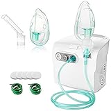 Portable Personal Compressor Cool Mist Inhaler for Kids and Adults, FDA & ETL Certified,120V/60Hz