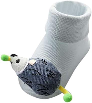 Kids Infant Toddler Baby Boys Girls Cartoon Animals Anti-Slip Knitted Warm Socks