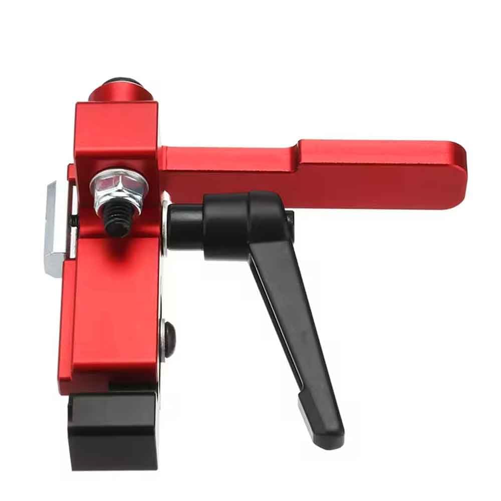 75 Type Miter Track Stop, Alloy Steel T-Tracks, Woodworking Miter Track Stop, 75 Chute Stopper, T-Slot T-Tracks Limiter, for Workbench Woodworking DIY