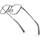 FONEX Pure Titanium Glasses Frame Men Square Eyeglasses Optical Eyewear F8827