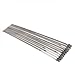 Vktech 100pcs 7.9 Inches Stainless Steel Exhaust Wrap Coated Locking Cable Zip Ties