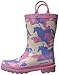 Hatley Girls' Rainboots -Puzzle Piece Horses
