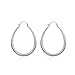 Women Hoop Earrings,3 Pairs AMBESTEE 2